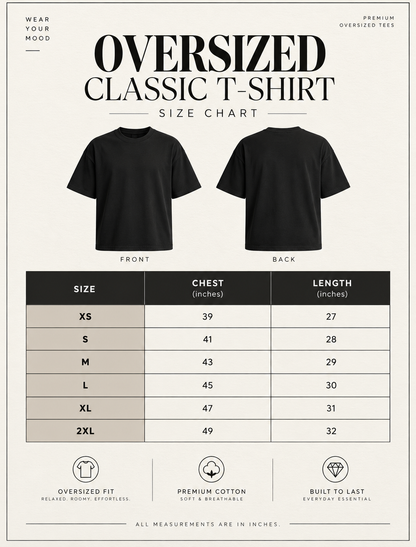 DIET REBELOversized Classic T-Shirt